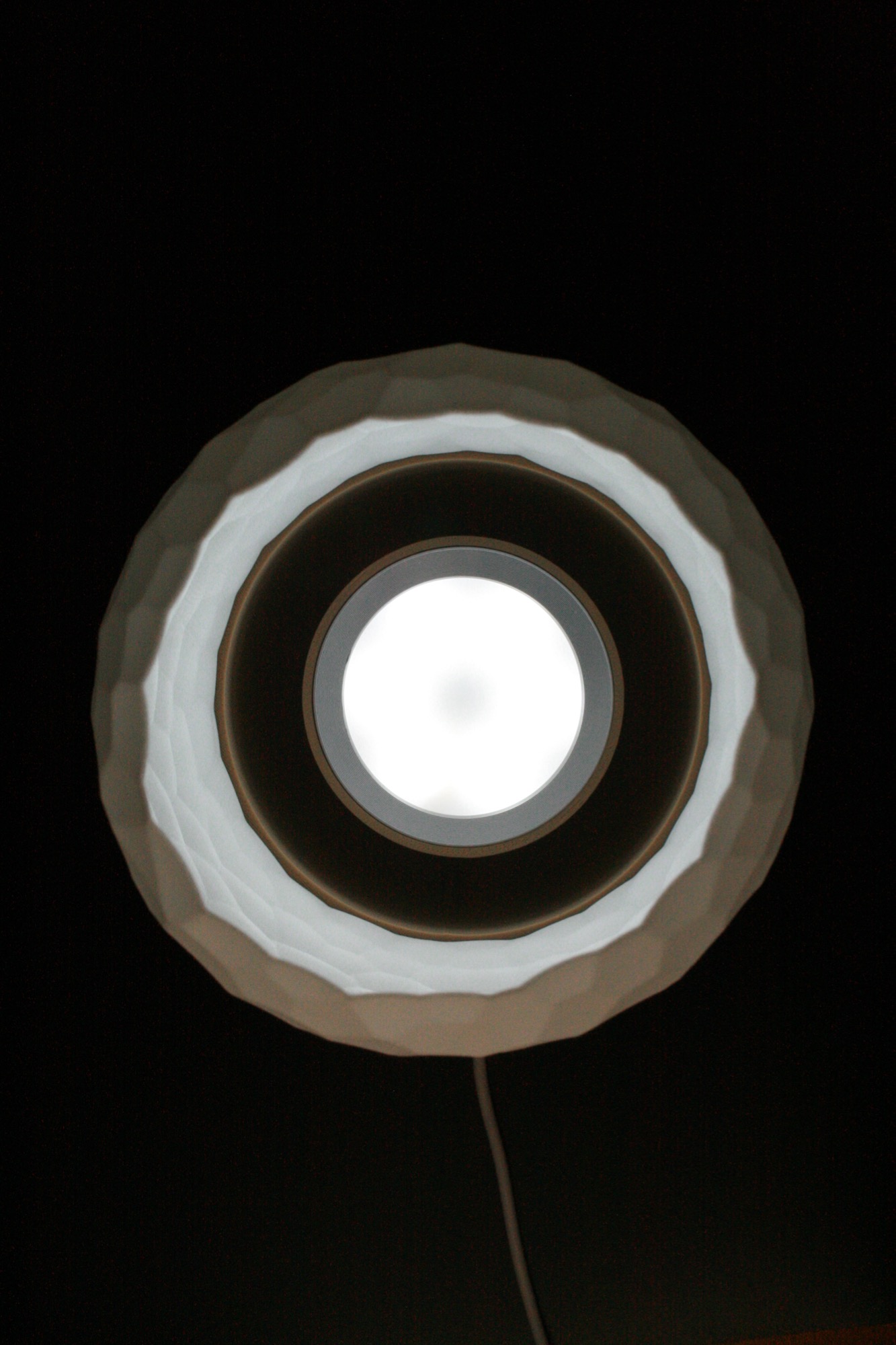 Лампа 'Джутовое бохо'